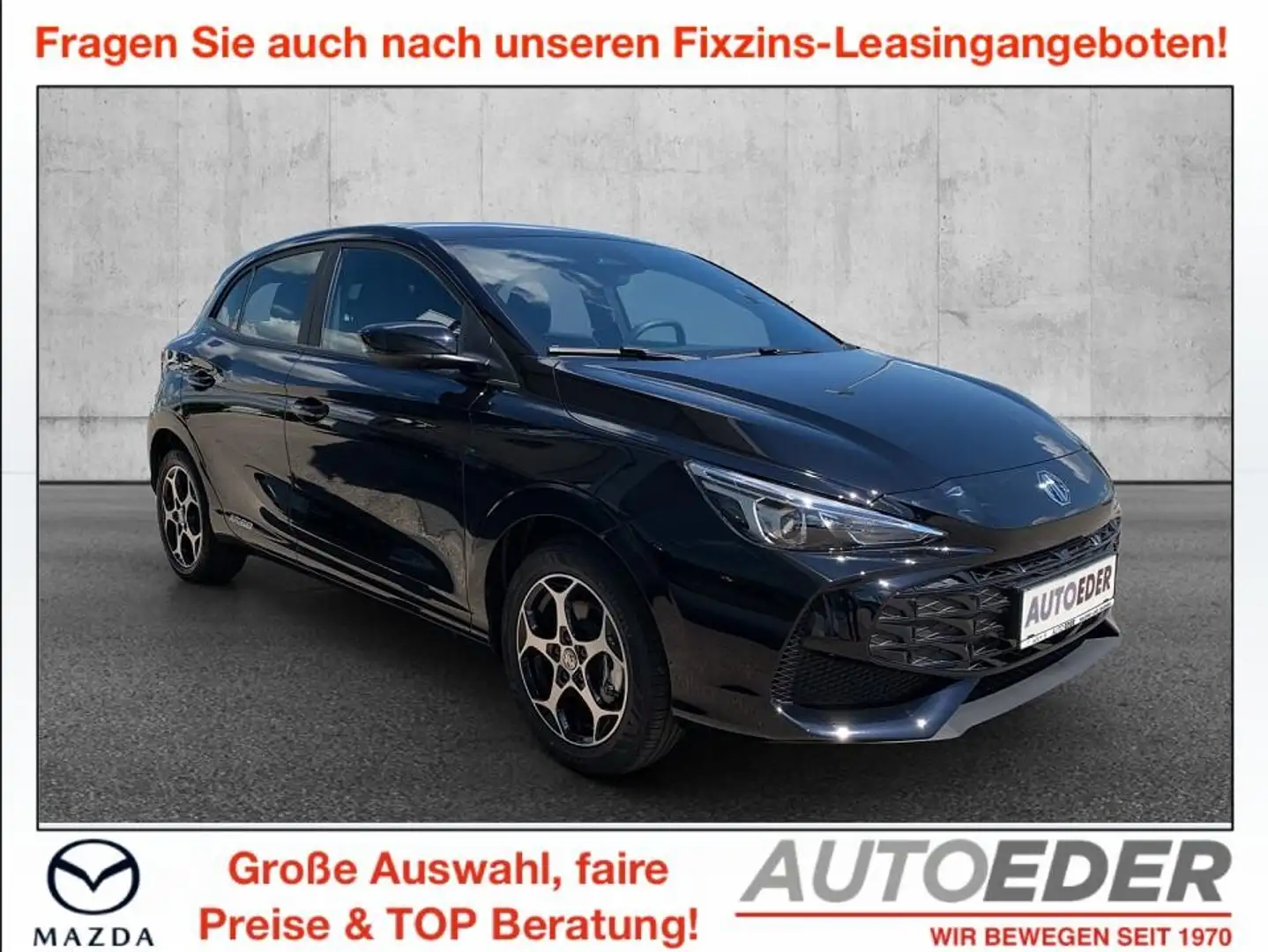MG MG3 1,5 Hybrid+ Comfort Aut. Schwarz - 1