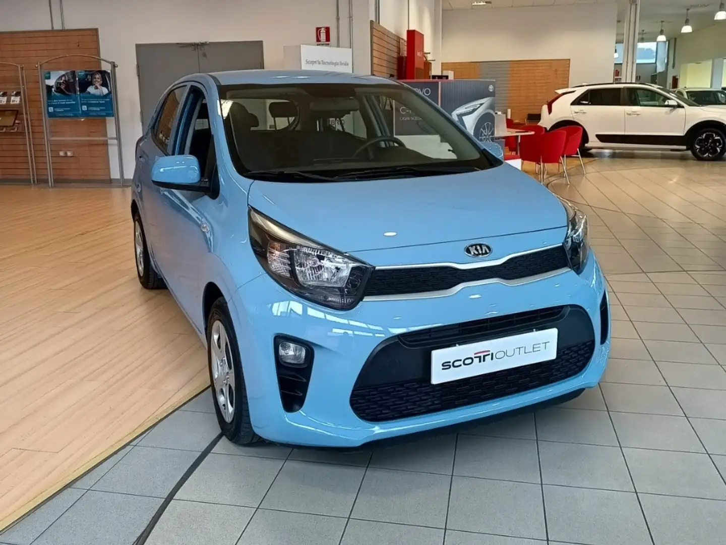 Kia Picanto 1.0 12V 5 porte Active Bleu - 2