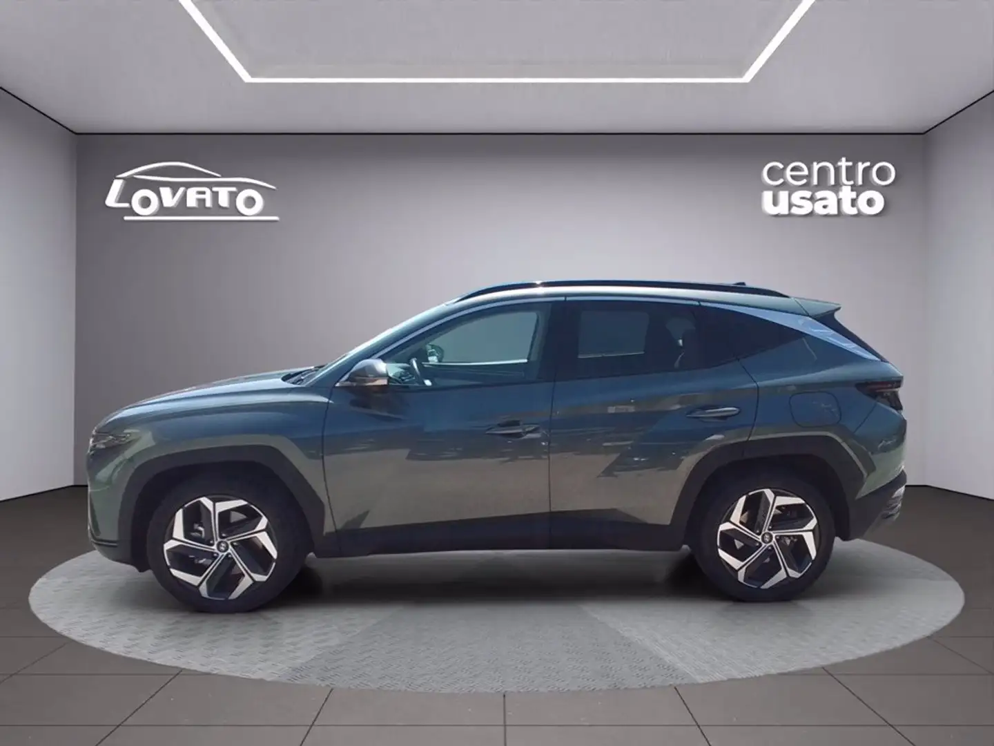 Hyundai TUCSON NEW 1.6HEV AT 230 EX + LO + DP Grijs - 2