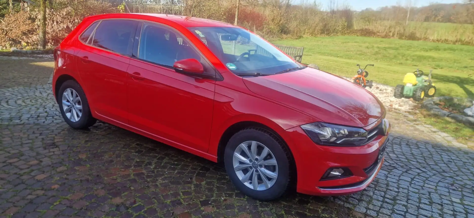 Volkswagen Polo Highline AHK DSG Rot - 2