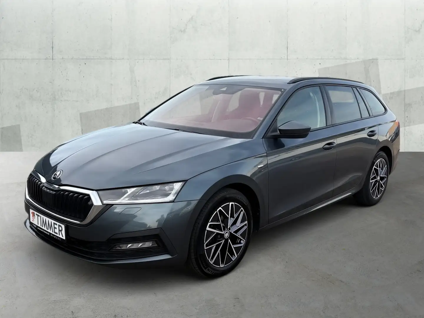 Skoda Octavia Combi 1.5 TSI CLEVER *MATRIX *RKAM *NAVI *SHZ *AL Gris - 2