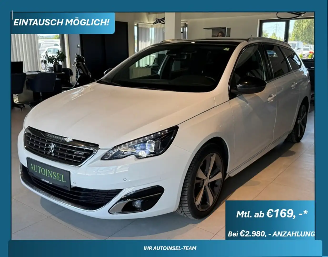 Peugeot 308 GT-Line White - 1