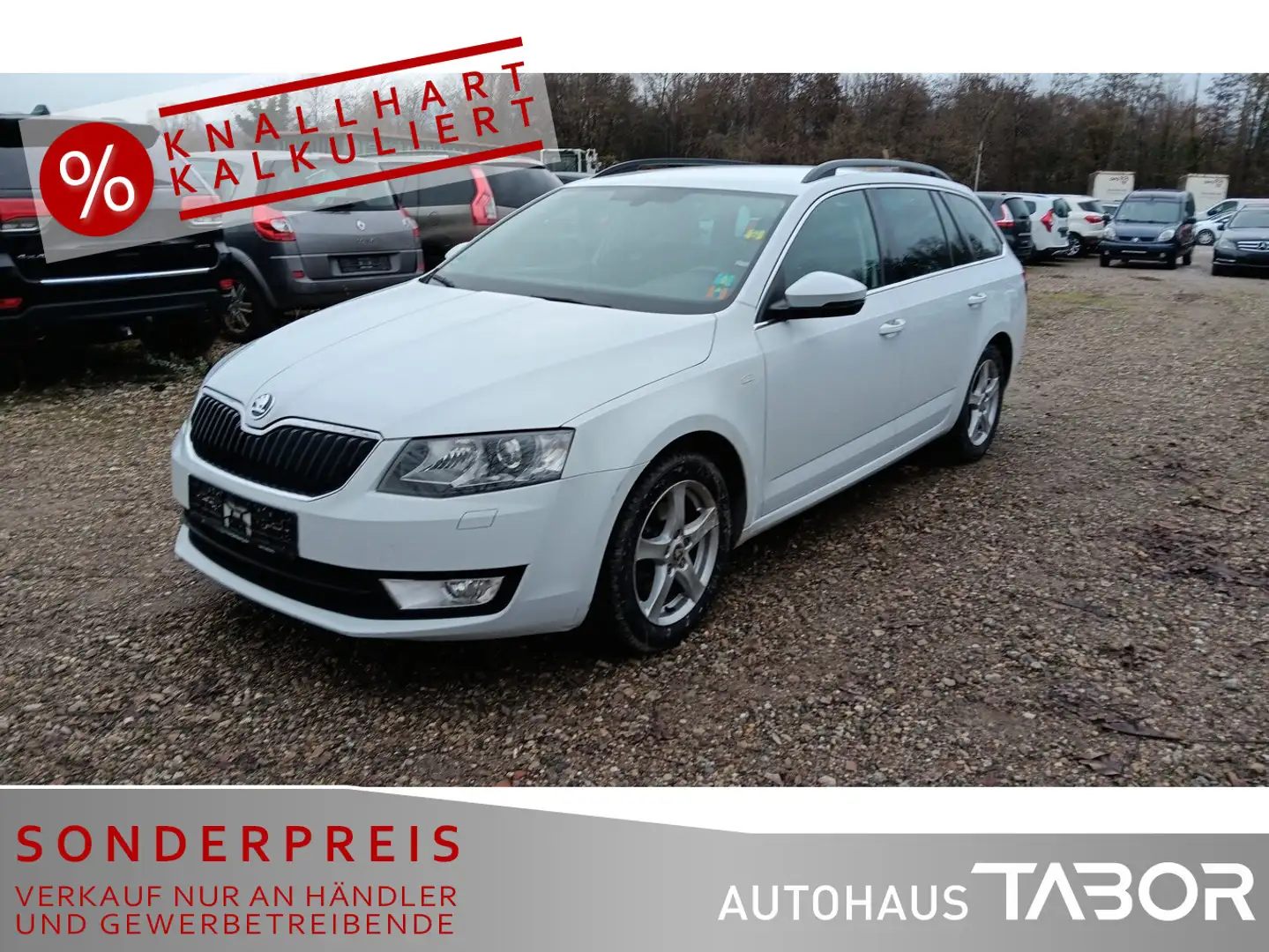 Skoda Octavia Combi 1.4 TSI Edition LM BiXen Climatr. Weiß - 1