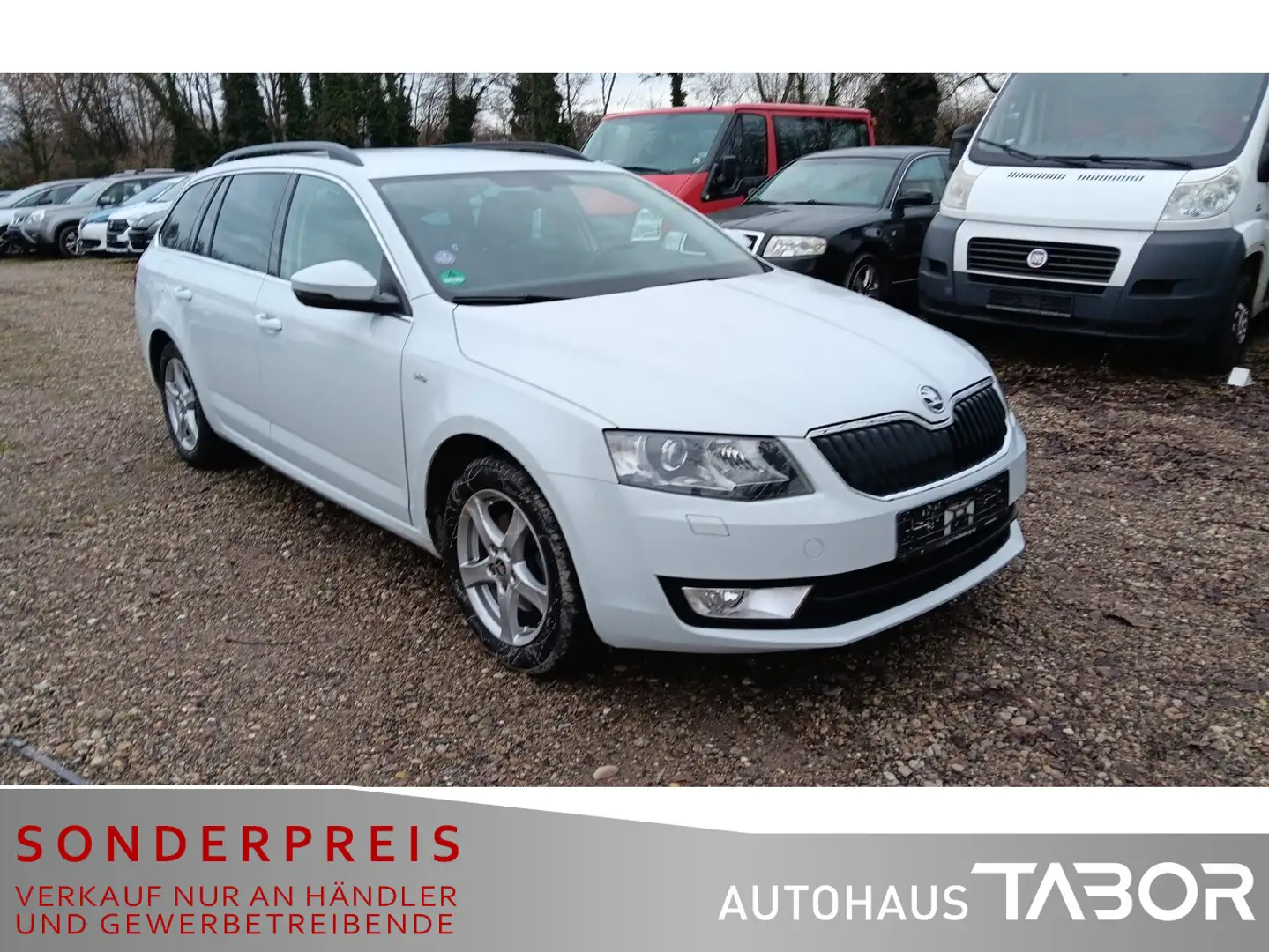 Skoda Octavia Combi 1.4 TSI Edition LM BiXen Climatr. Weiß - 2