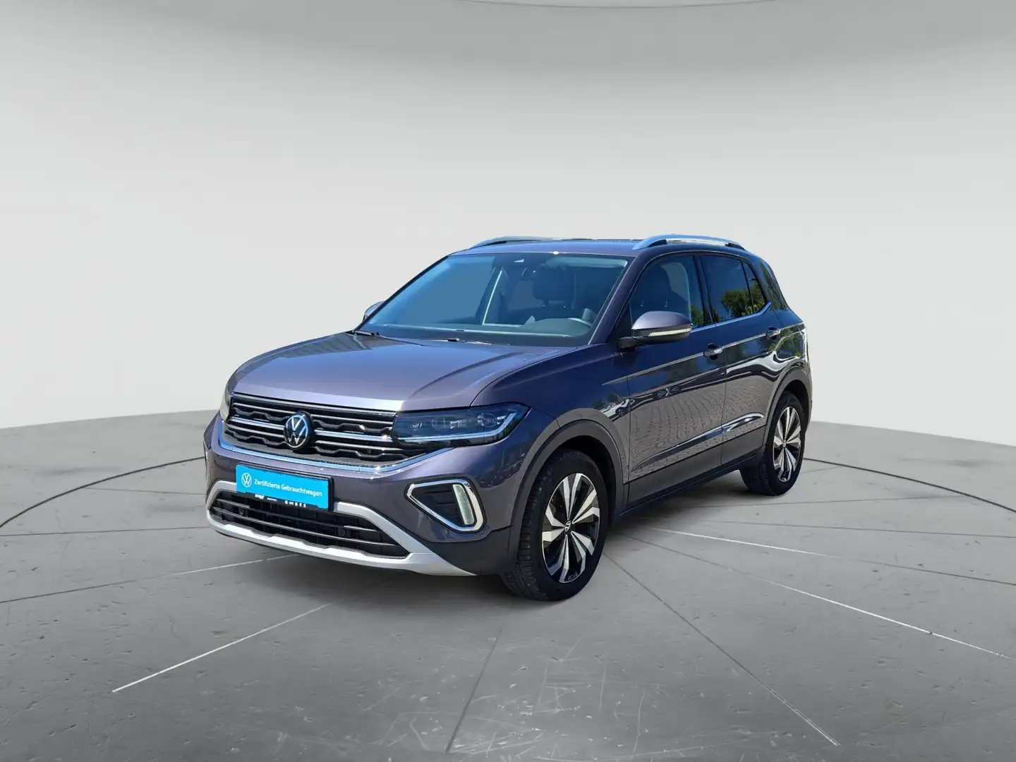 Volkswagen T-Cross Style 1.0 TSI DSG, MATRIX/2xPDC/FRONT AS Gris - 2