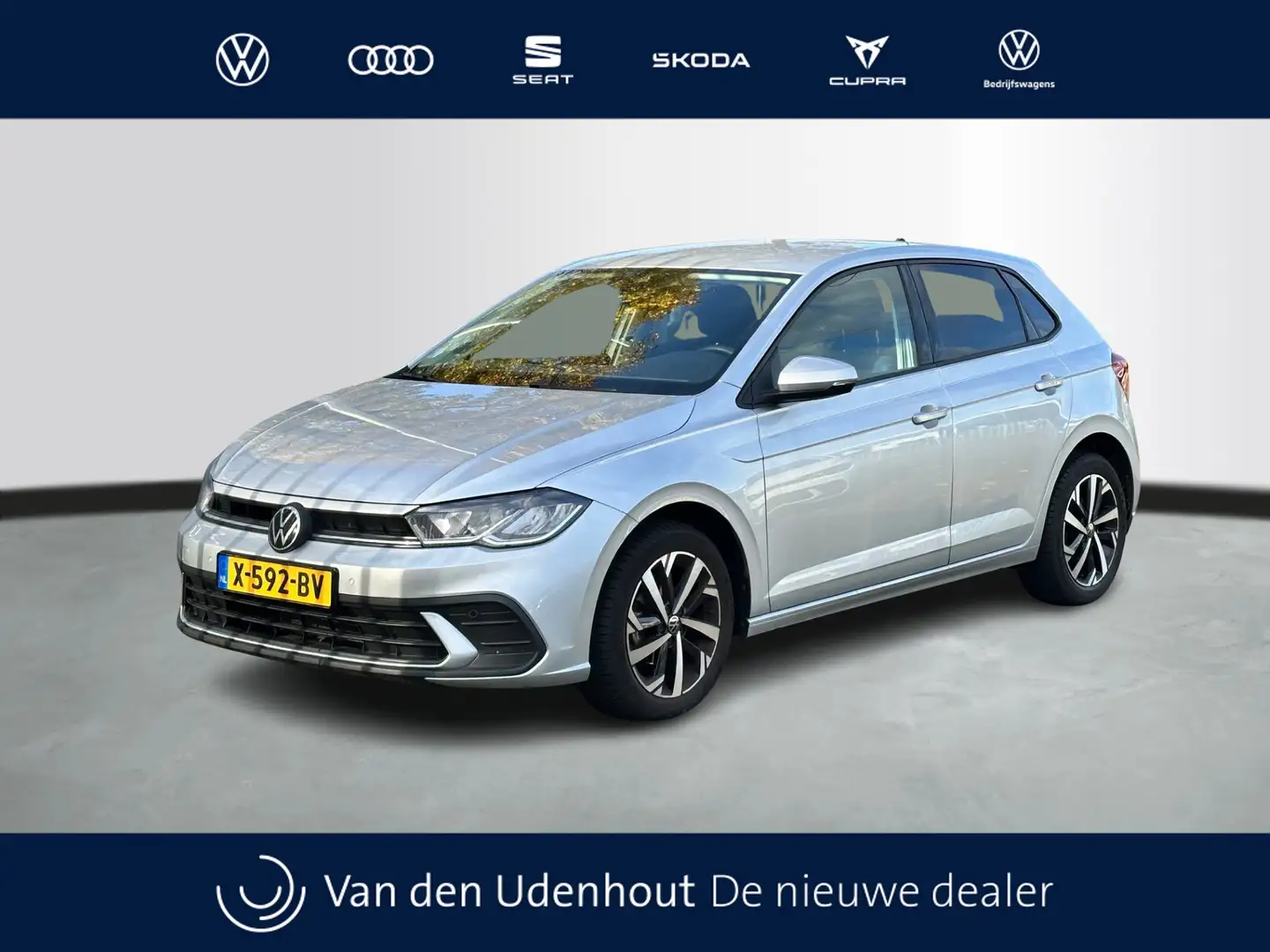 Volkswagen Polo 1.0 TSI 95pk Life Business Navigatie Gris - 1