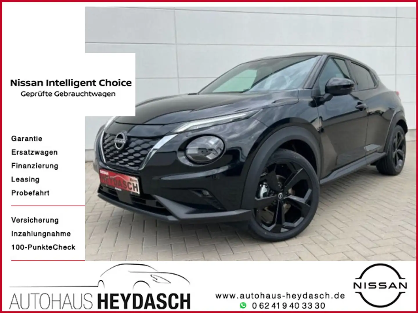 Nissan Juke Hybrid Tekna *Frontschbhzg. % $ALE % Schwarz - 1