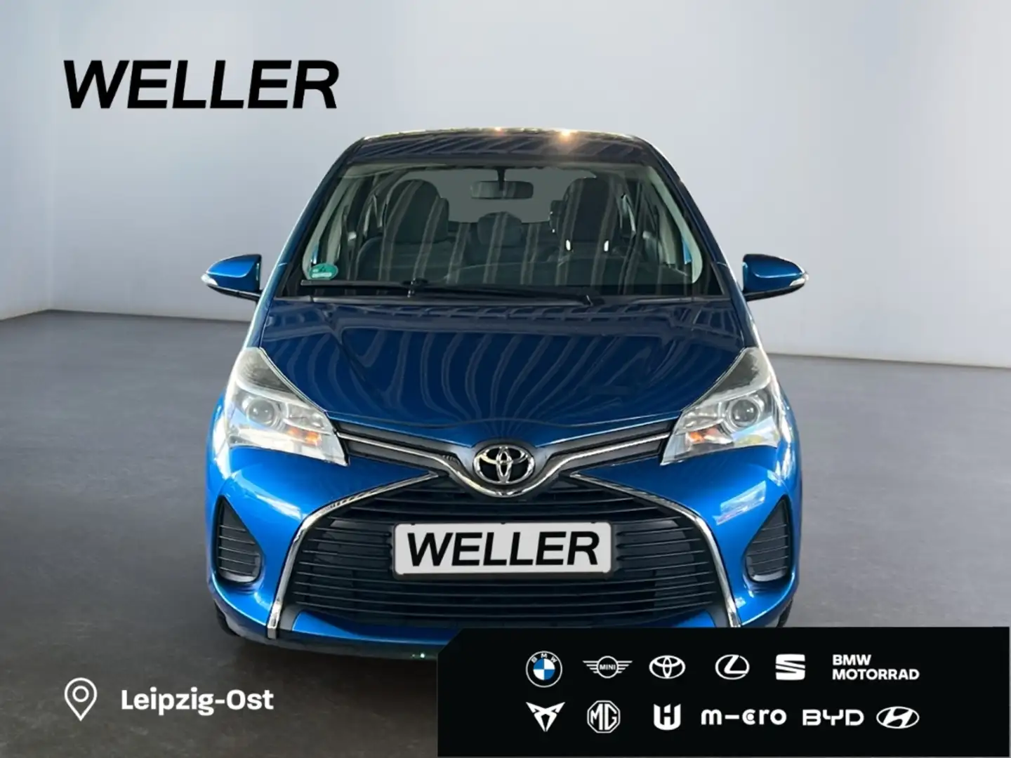 Toyota Yaris 1.0 Comfort *Kamera*Klima*Bluetooth*Color* Bleu - 2