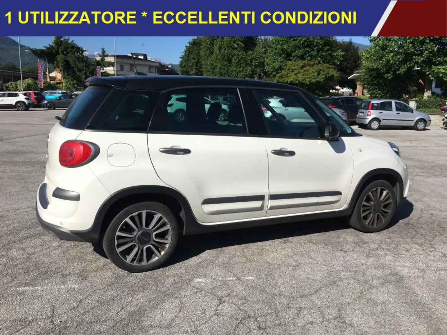 Fiat 500L 1.4 T-Jet 120cv GPL Cross 55 MILA KM!! NAV+CAMERA Bianco - 2