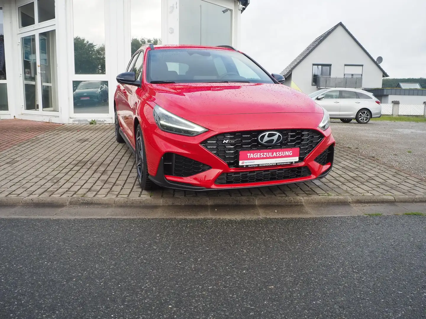 Hyundai i30 Kombi N-Line 48V*LED*NAVI*RFK*Totwinkel* Rot - 1