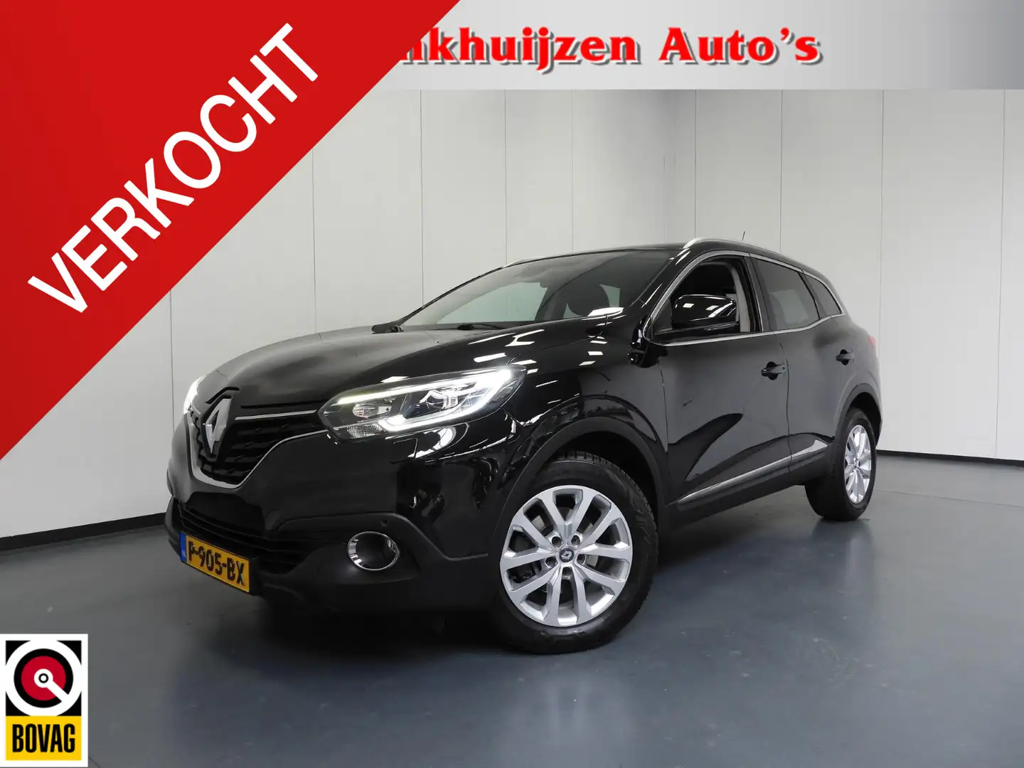 Renault Kadjar 1.2 TCe Aut. Limited NAVI/CLIMA/CRUISE/PDC/17"LMV! Zwart - 1