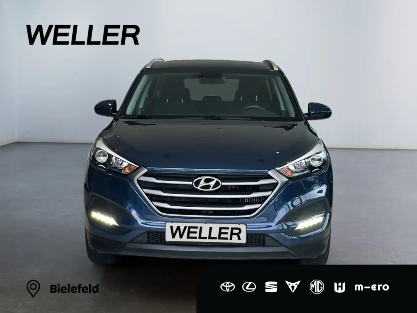Hyundai TUCSON Classic blue 1.6 Turbo 2WD*NAVI*KAMERA*TEMPOMAT Azul - 2