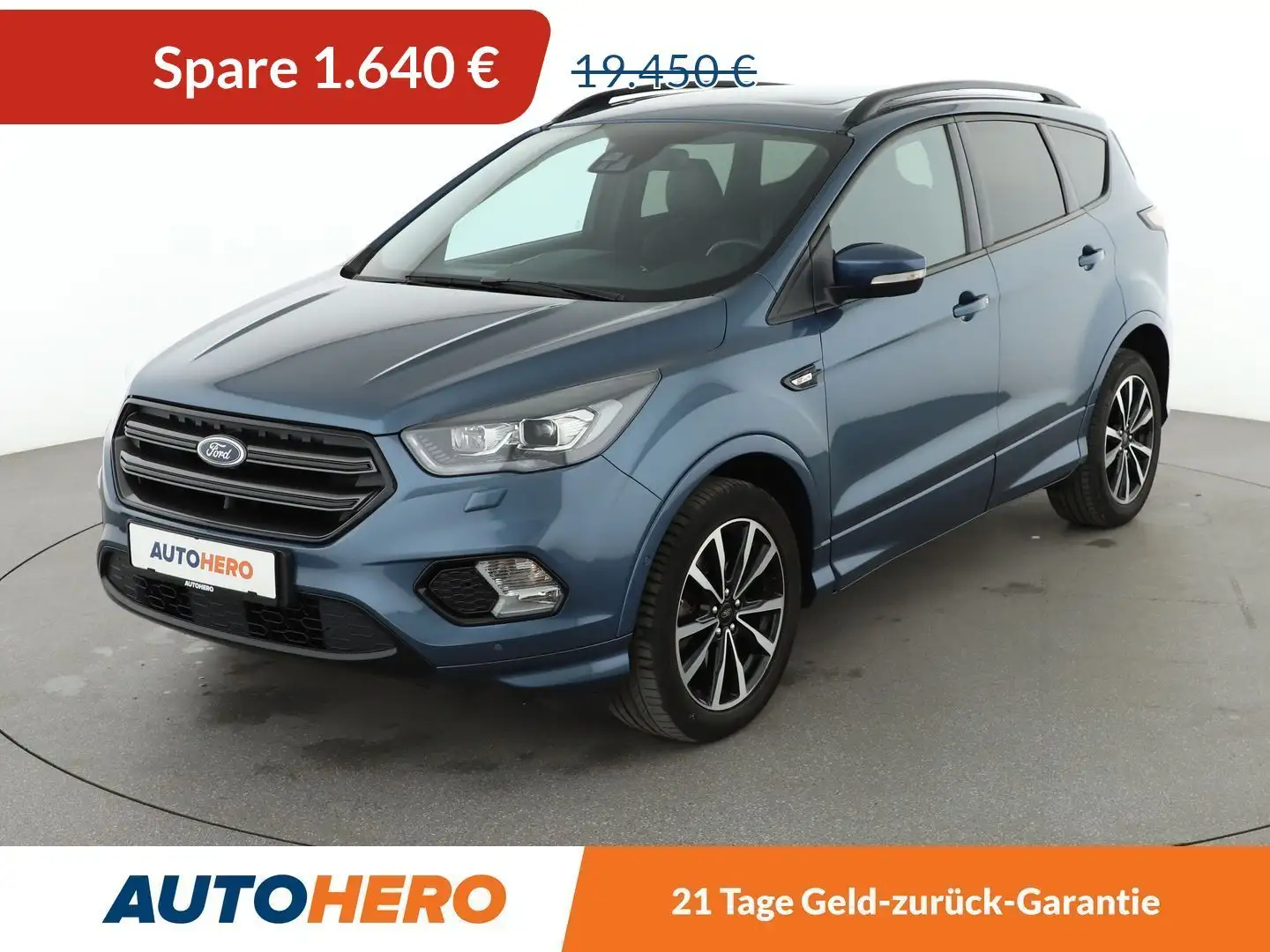 Ford Kuga 1.5 EcoBoost ST-Line Aut.*NAVI*XENON*ACC*SPUR* Blau - 1