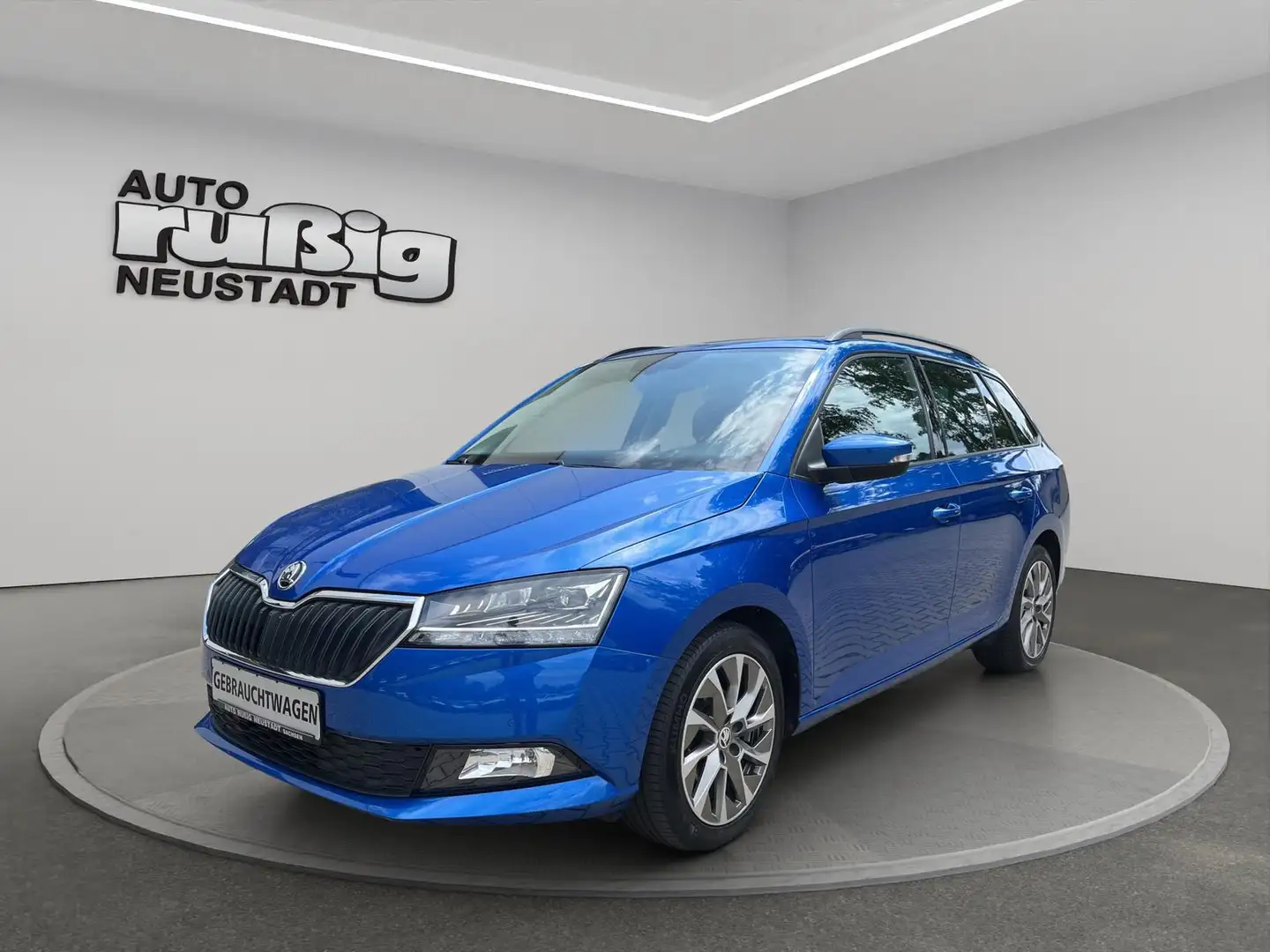 Skoda Fabia Combi Best of 1.0 TSI Blau - 1