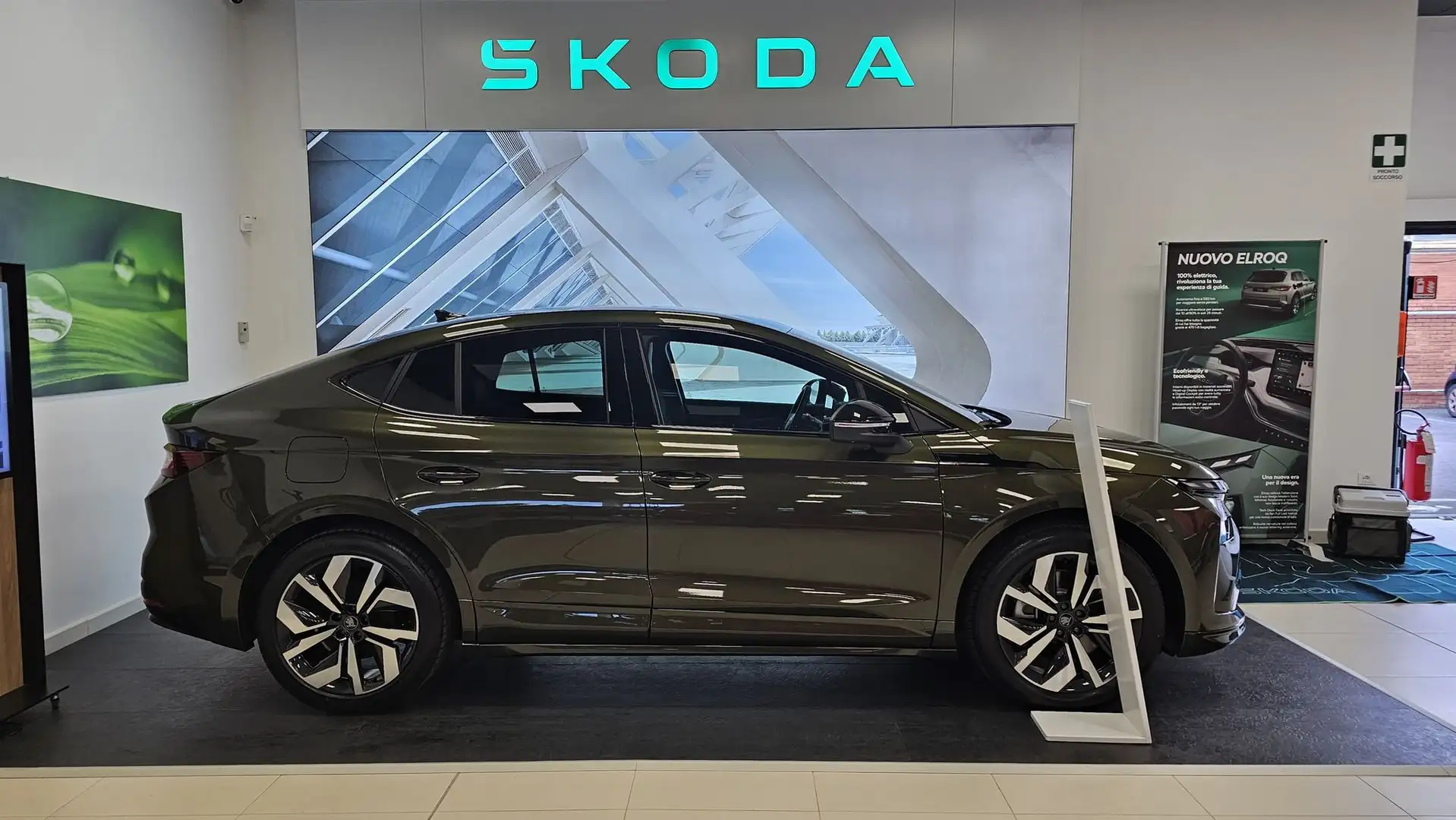 Skoda Enyaq Enyaq Coupé 85 Sportline Green - 2