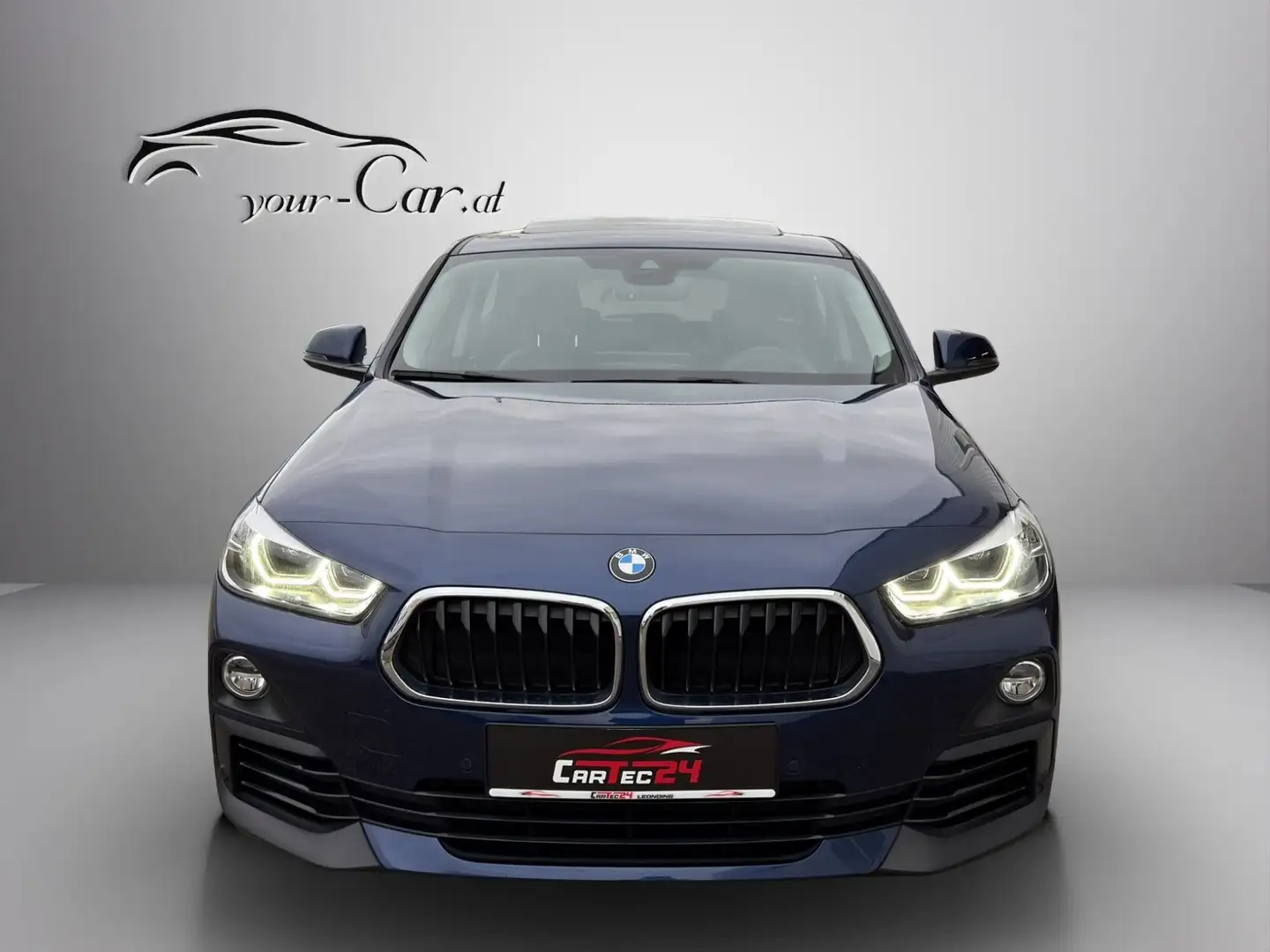 BMW X2 sDrive18d Advantage Aut. *PANO, HUD, LED, LEDER* Blau - 2