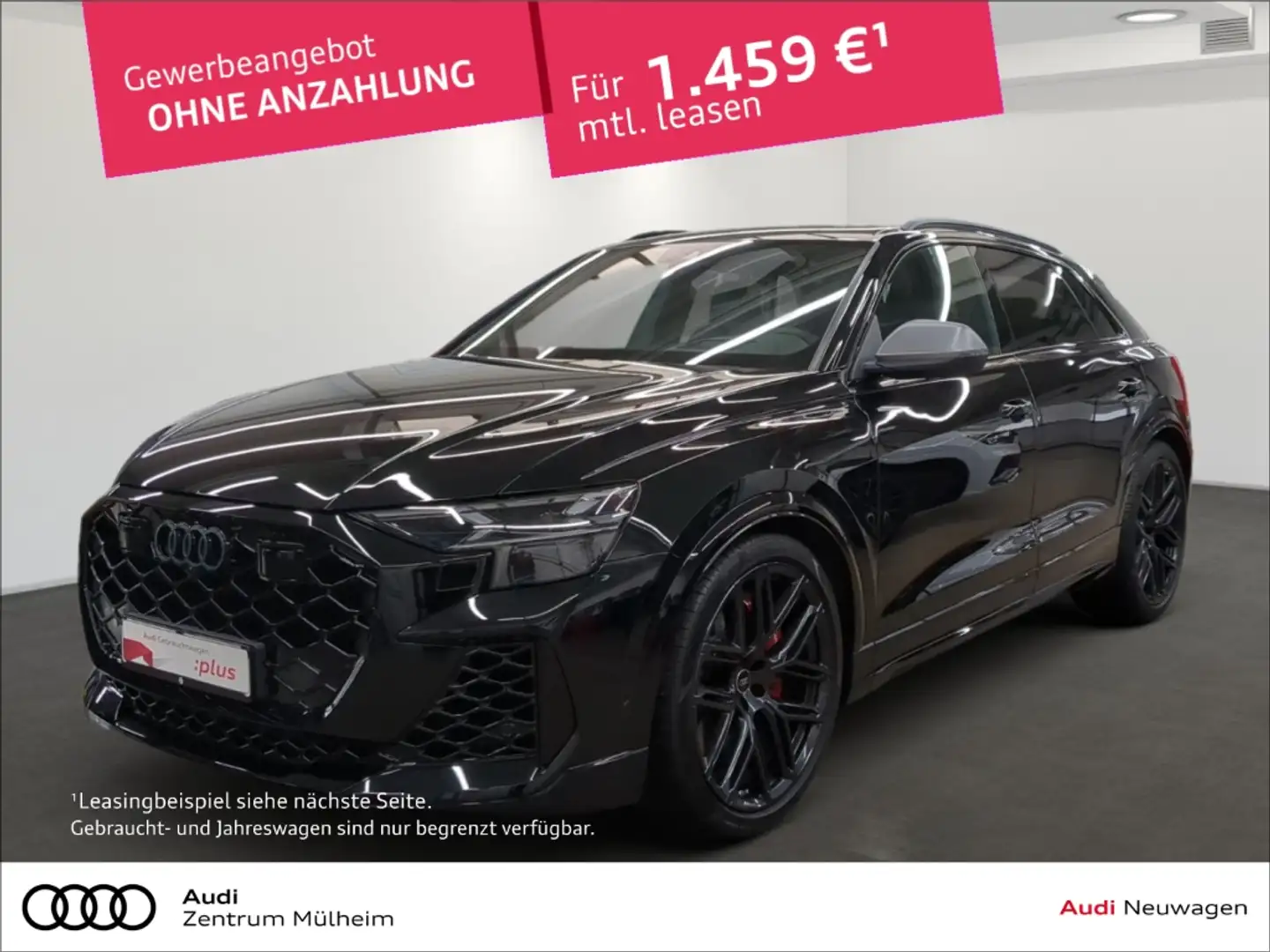 Audi RS Q8 performance 4.0 TFSI quattro 305 km/h Luftfederung Schwarz - 1