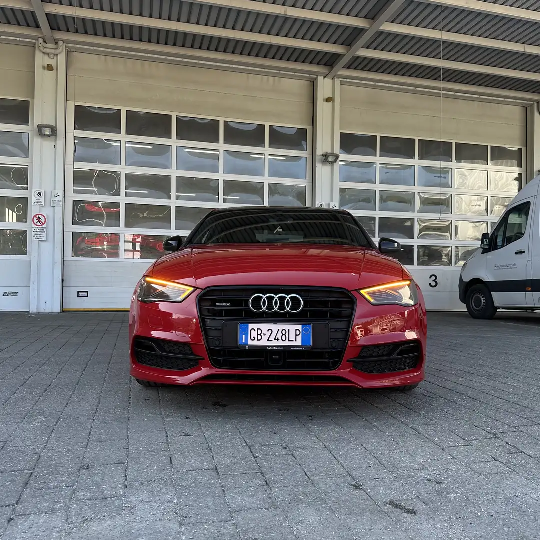Audi A3 2.0 TDI Limousine quattro S tronic sport Rosso - 1