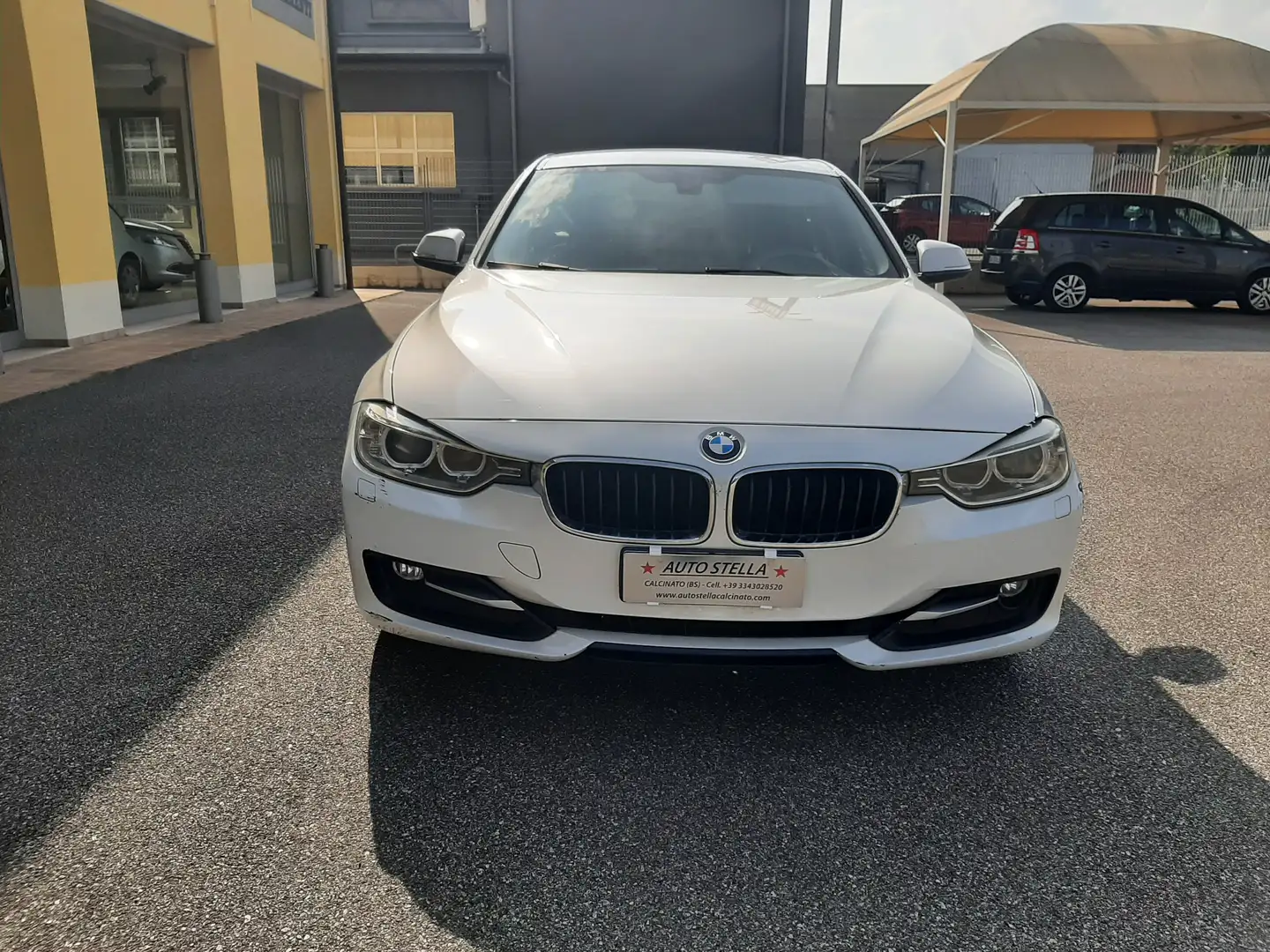 BMW 320 Touring cc. 2.0 Turbodiesel Modello M Sport Navig. Bianco - 2
