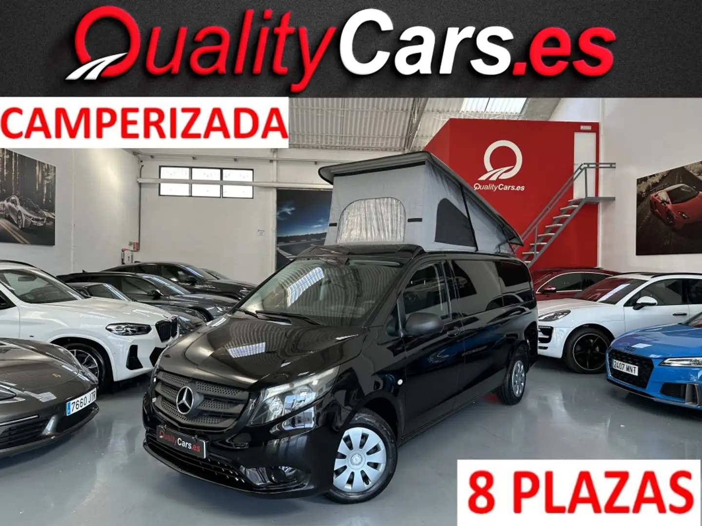 Mercedes-Benz Vito Tourer 114 CDI Base Larga Noir - 1