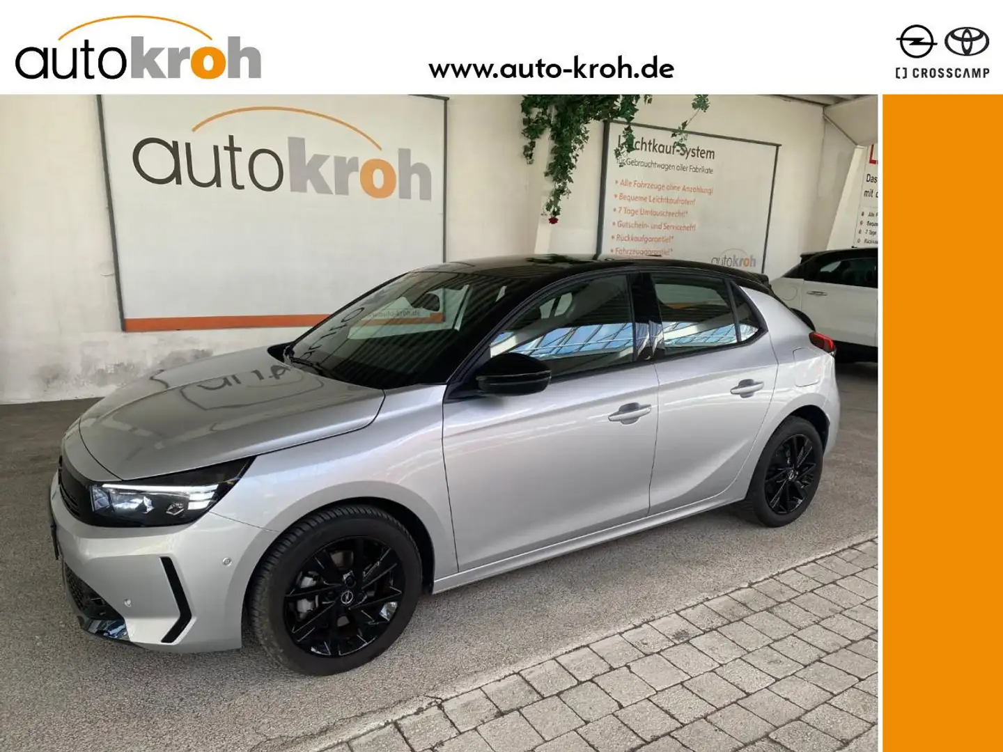Opel Corsa GS LED, Kamera, PDC, SHZ Silber - 1