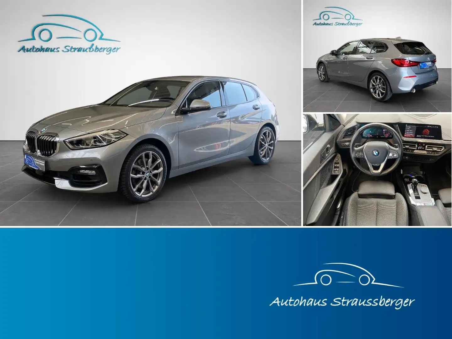 BMW 120 i Sport Line adap. LED HiFi DAB NP:49.000€ Сірий - 1