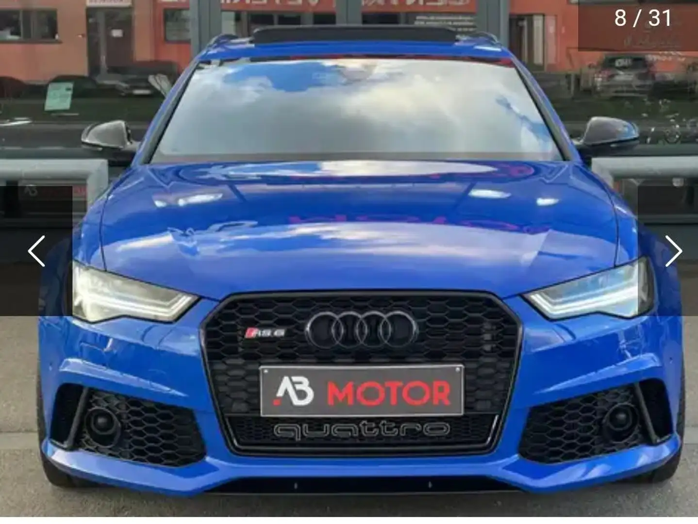 Audi RS6 C8 Mavi - 2