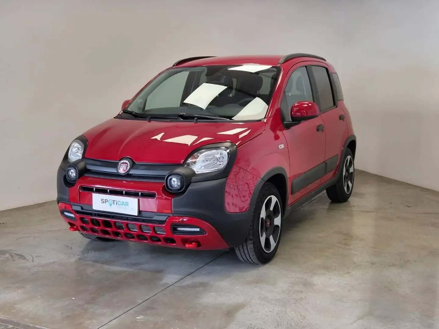Fiat Panda Cross 1.0 FireFly Hybrid Rouge - 1