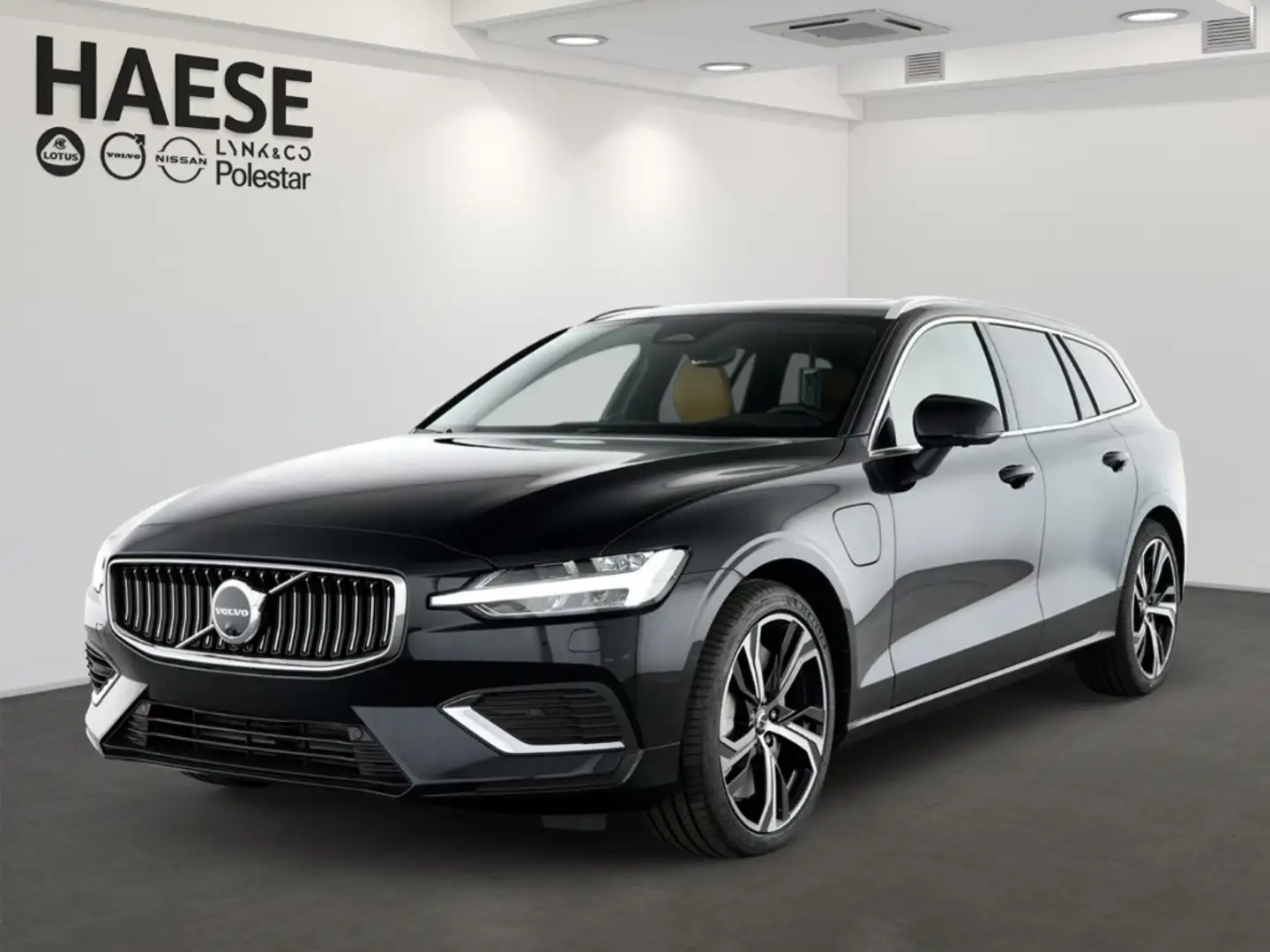 Volvo V60 T6 Ultra Bright Plug-In Hybrid AWD EU6d Bowers&Wil Schwarz - 1