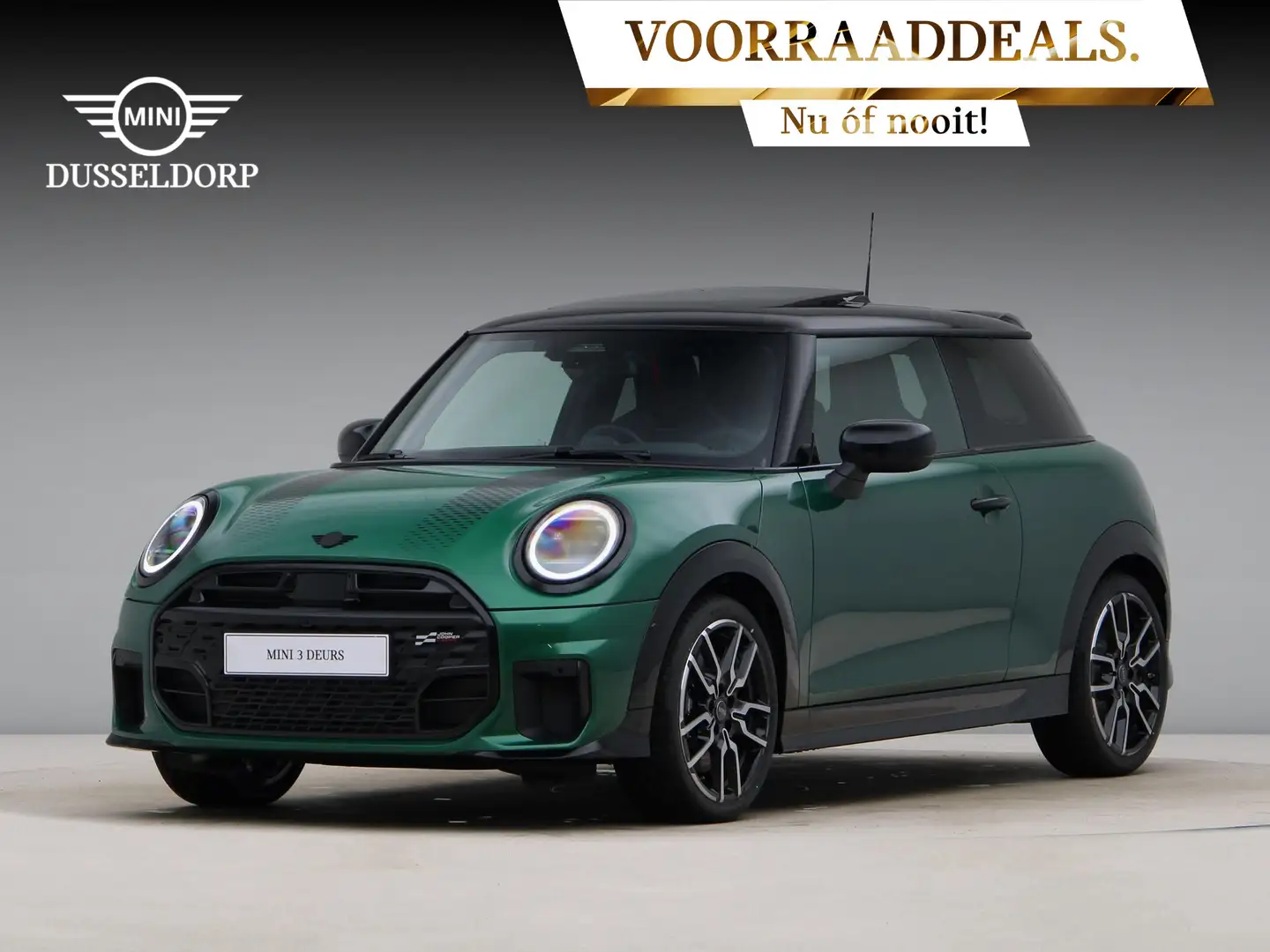MINI Cooper S John Cooper Works Pakket XL PRIVATE LEASE EUR 700, Groen - 1