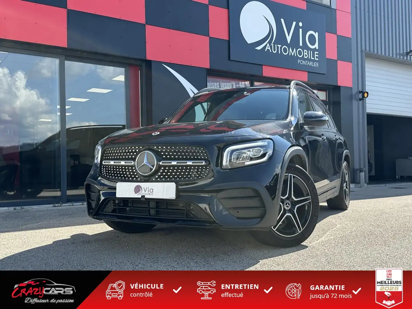 Mercedes-Benz GLB 200 200 d - BV 8G-DCT  SUV AMG Line Noir - 1
