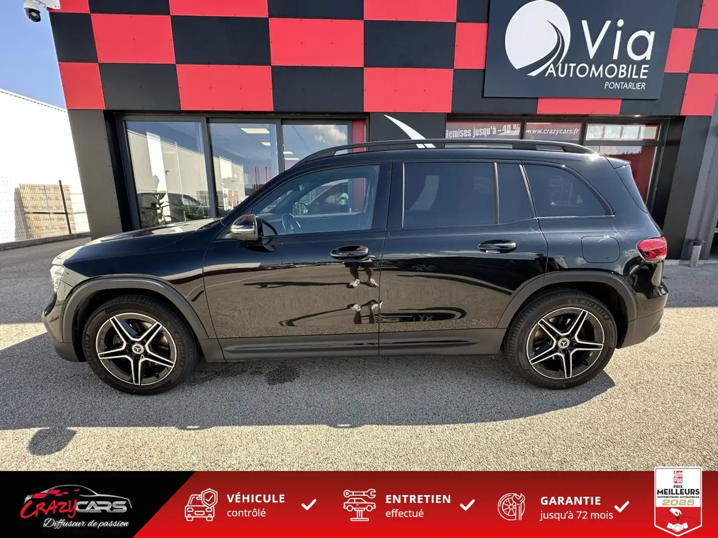 Mercedes-Benz G 200 d - BV 8G-DCT  SUV AMG Line Noir - 2