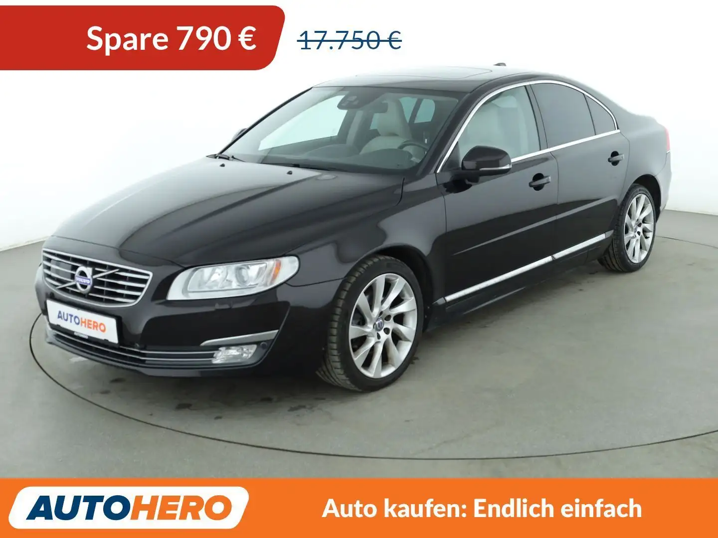 Volvo S80 2.0 D4 Summum Aut. *ACC*PDC*SHZ*NAV*XENON* Negro - 1