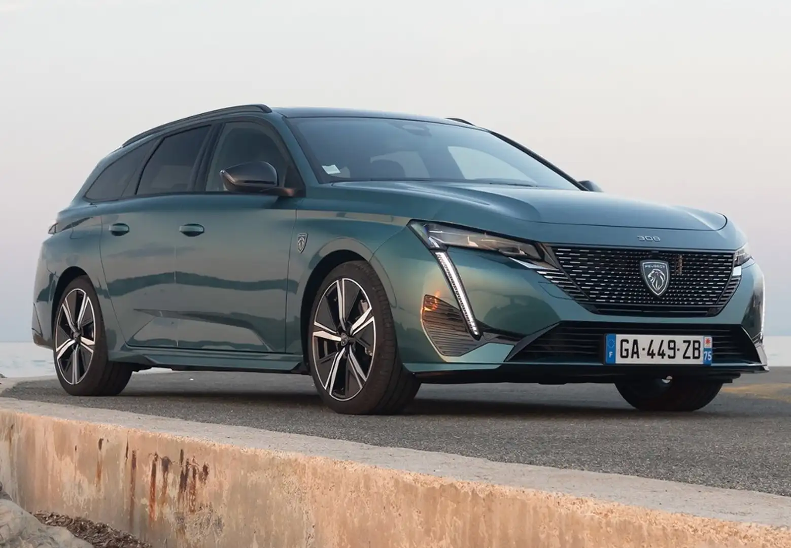 Peugeot 308 SW 1.2 PureTech S&S Allure 130 Blau - 1