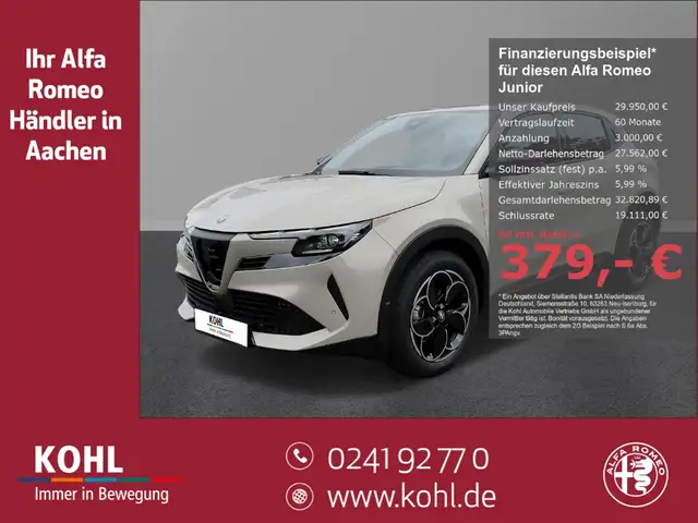 Alfa Romeo Junior Elettrica Speciale Matrix-LED Tech-Paket PDC Totwi