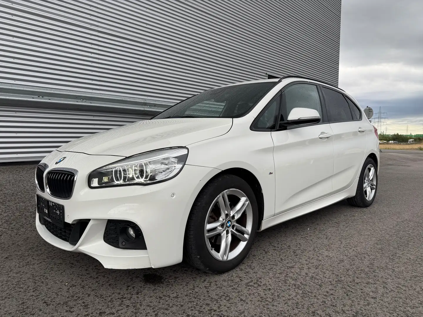BMW 218 d Active Tourer M Sport Aut. ID:81 Weiß - 2