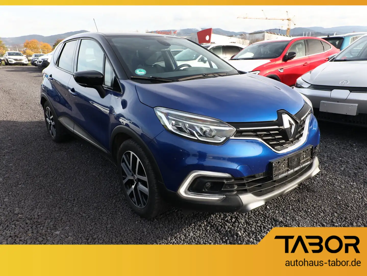 Renault Captur 1.3 TCe 150 EDC Version S LED Nav PDC 17Z Blau - 2