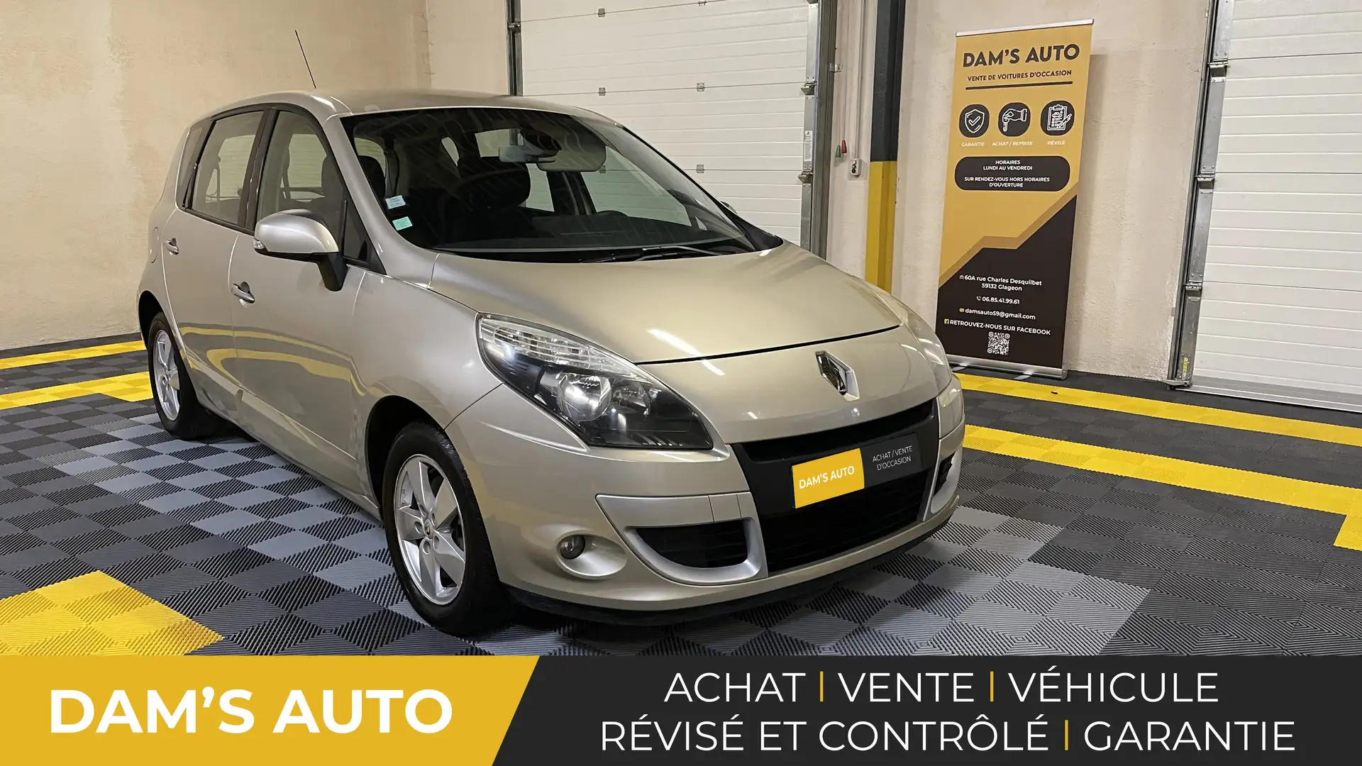 Renault Scenic Scenic III dCi 110 FAP eco2 Dynamique Beige - 1