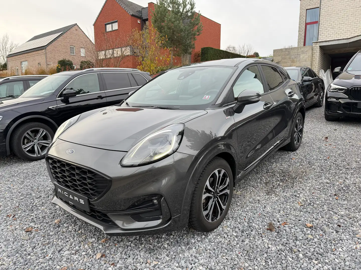 Ford Puma ST-LINE Automatique Carplay Airco MHEV GARANTIE 1 Gris - 1