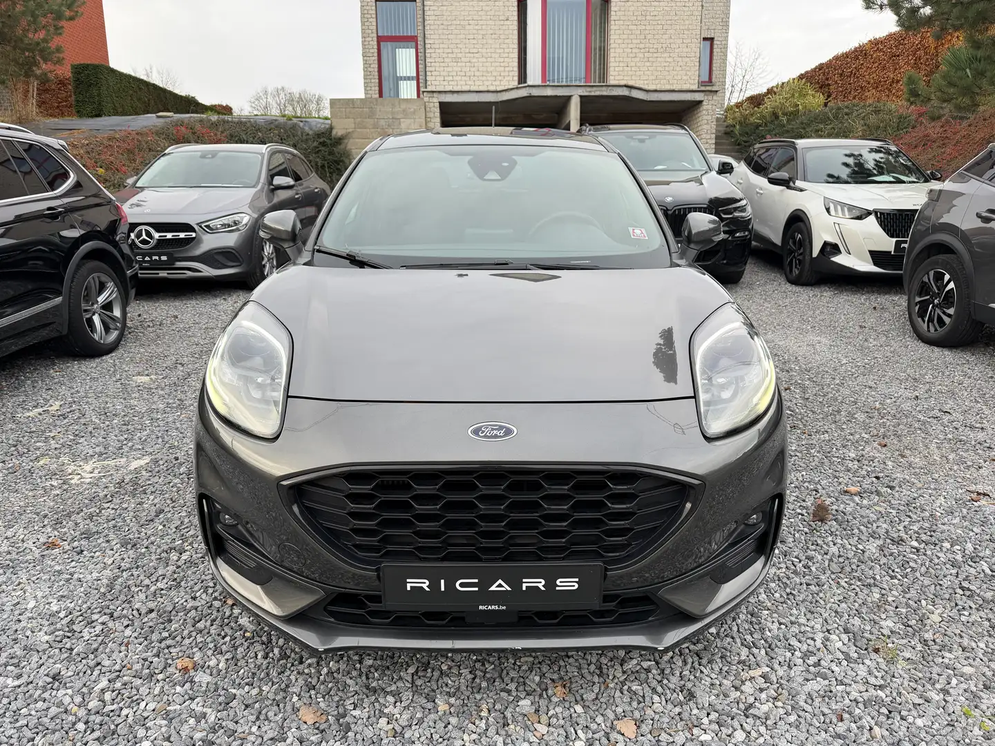 Ford Puma ST-LINE Automatique Carplay Airco MHEV GARANTIE 1 Gris - 2