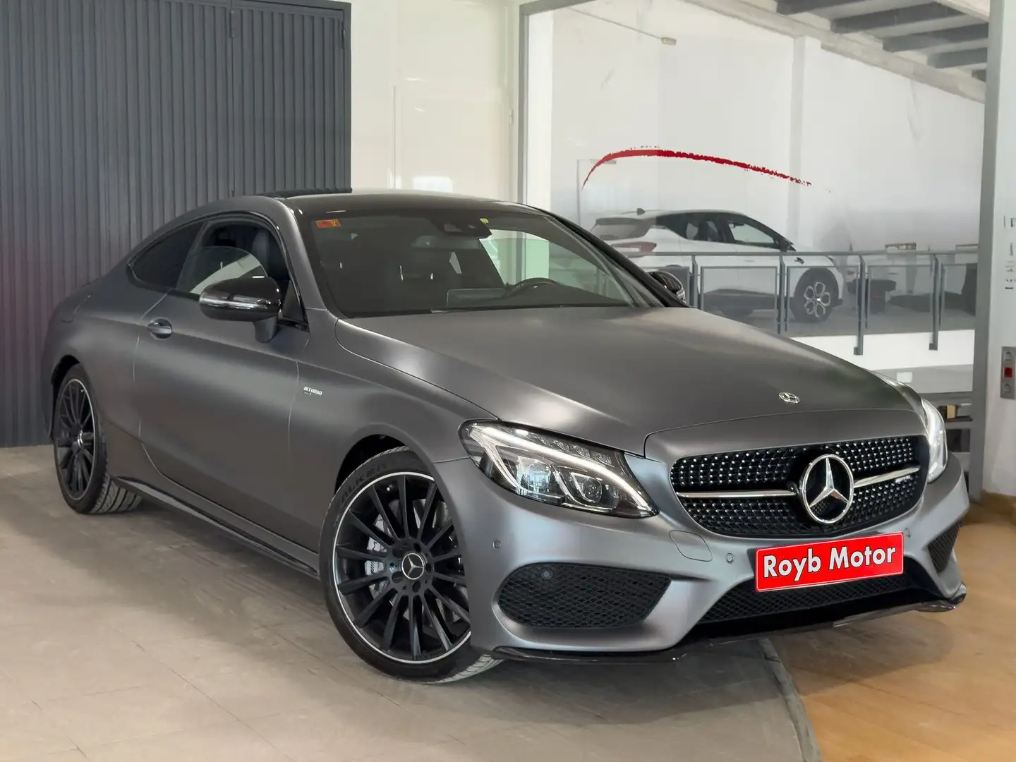 Mercedes-Benz C 43 AMG Coupé 4Matic Aut. Gris - 1