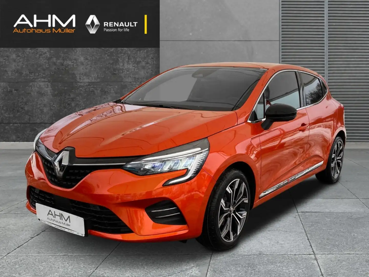 Renault Clio V Intens 1.0 TCe 90 SHZ KLIMA NAVI Orange - 1