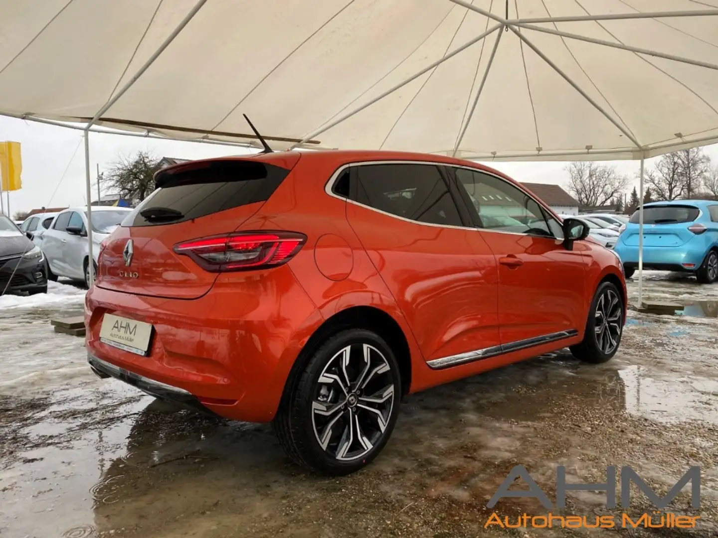 Renault Clio V Intens 1.0 TCe 90 SHZ KLIMA NAVI Orange - 2