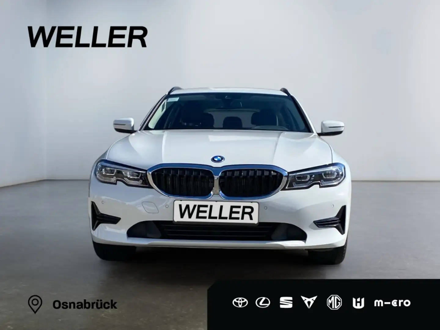 BMW 320 e Touring Advantage *Bi-LED*AHK*Sportsitze* Weiß - 2