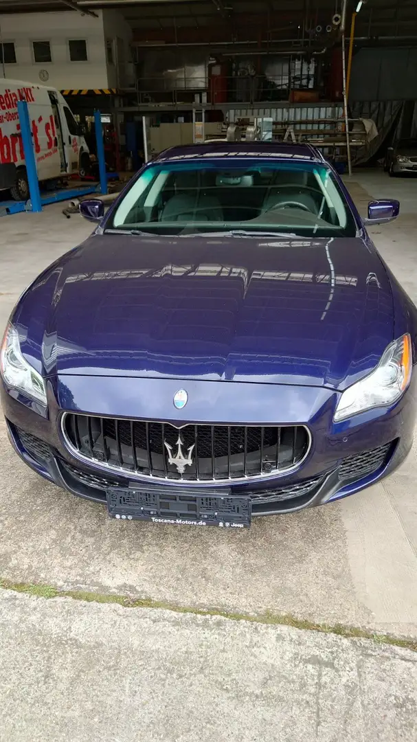 Maserati Quattroporte 9 Gang ZF Automatik / T-Diesel Синій - 1