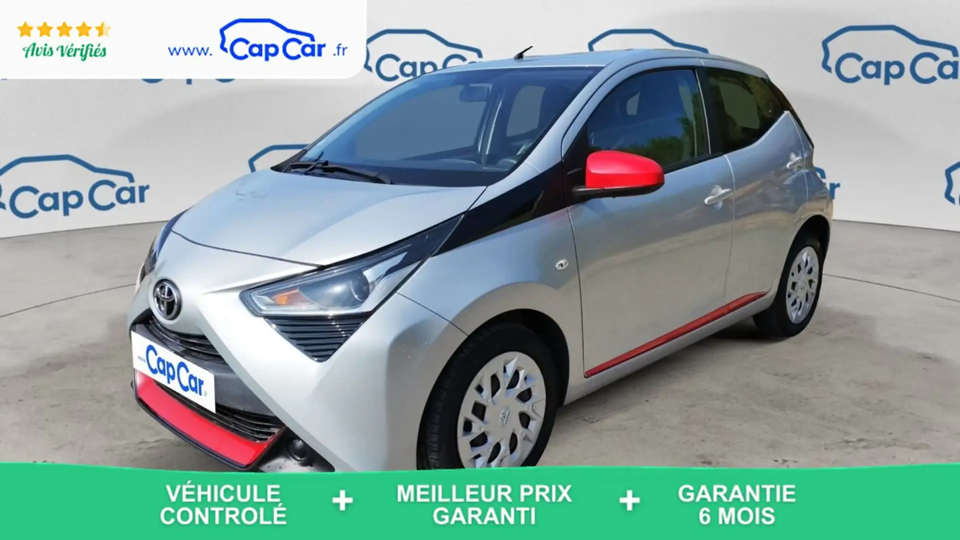 Toyota Aygo II 1.0 VVT-i 72 CVT X-Play - Automatique - 1