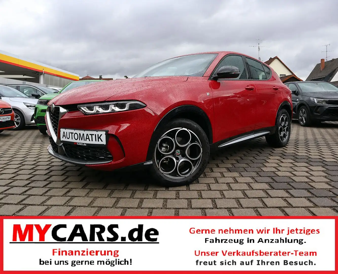 Alfa Romeo Tonale Ti*Autom.*TL*Keyl.*2xPDC*RFK*Navi*LED*ACC Rot - 1
