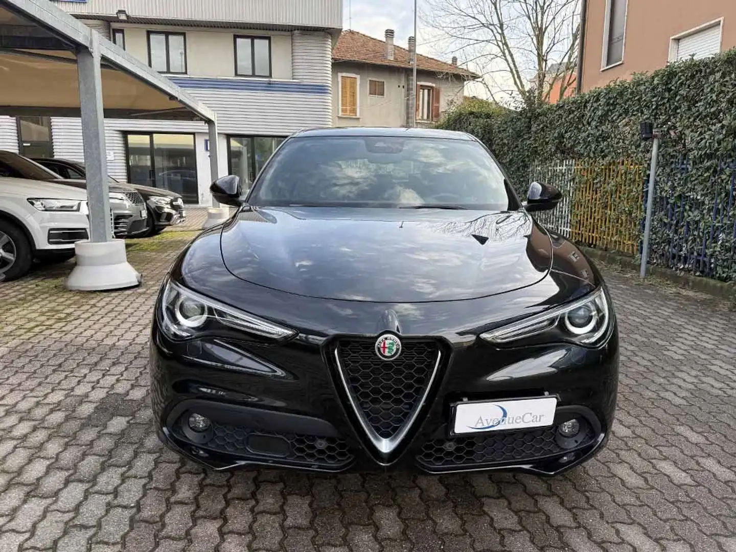 Alfa Romeo Stelvio Super Business Q4 TELECAMERA POST. IVA ESPOSTA Nero - 2