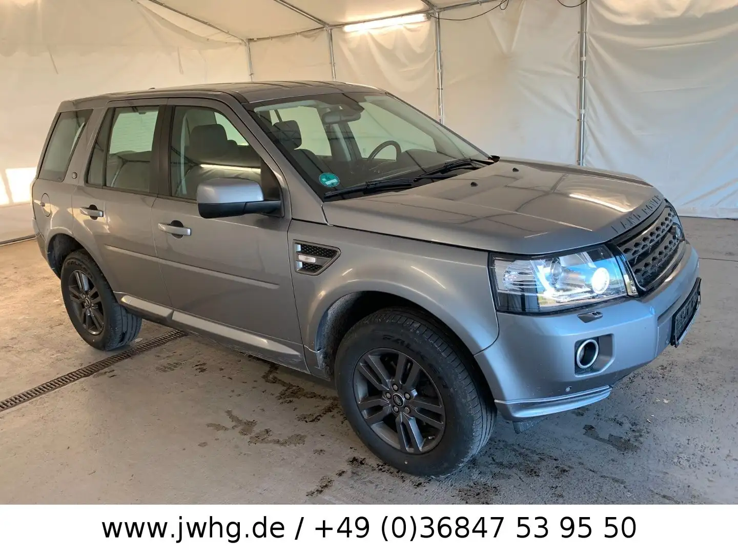 Land Rover Freelander 2 XS SD4 Navi Xenon Vollleder ALUS SH Grijs - 2