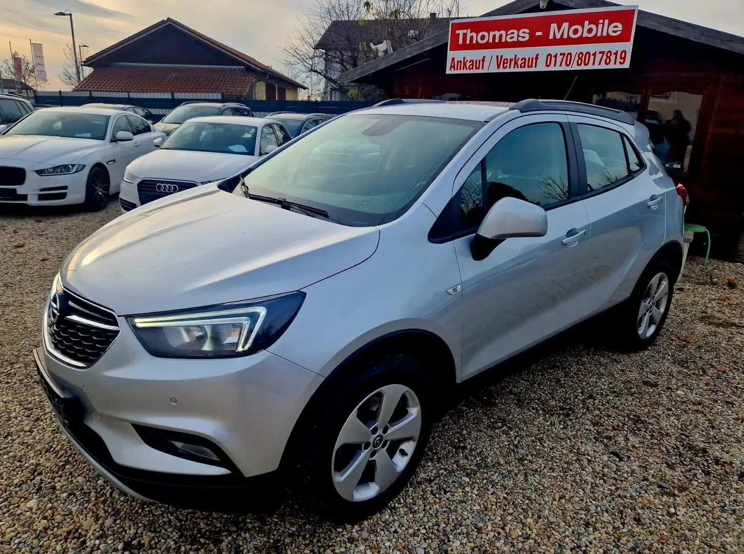 Opel Mokka X 1.6 D Edition 4x4 AHK Silber - 1